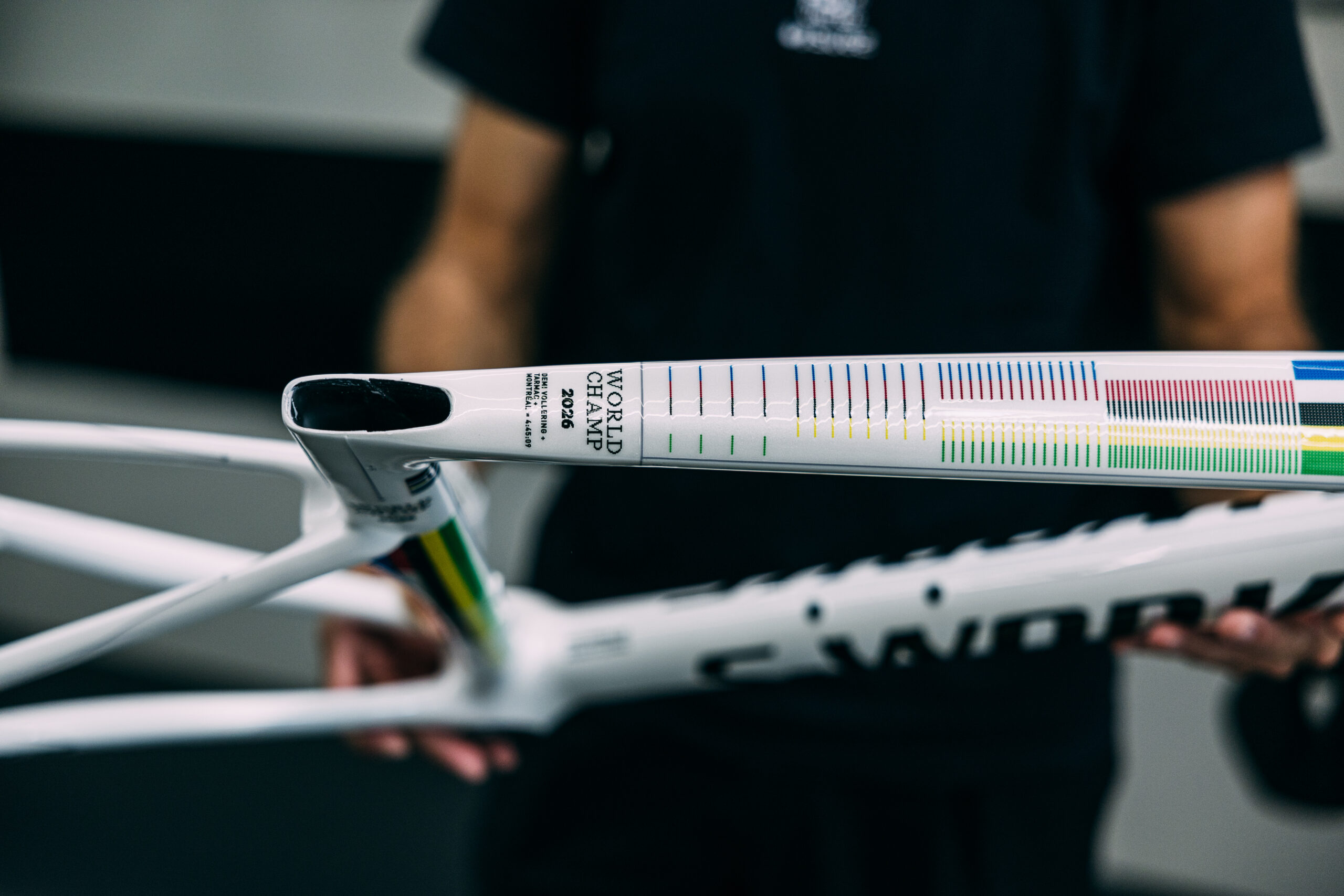 Speialized Tarmac SL9 of 2026 Road World Champion Demi Vollering