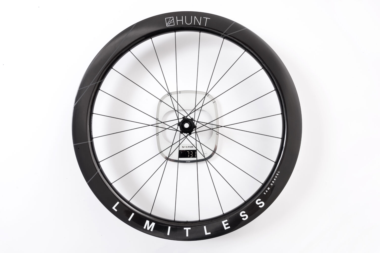 HUNT 5AM Gravel Limitless_SteelSpoke_Weight_Rear