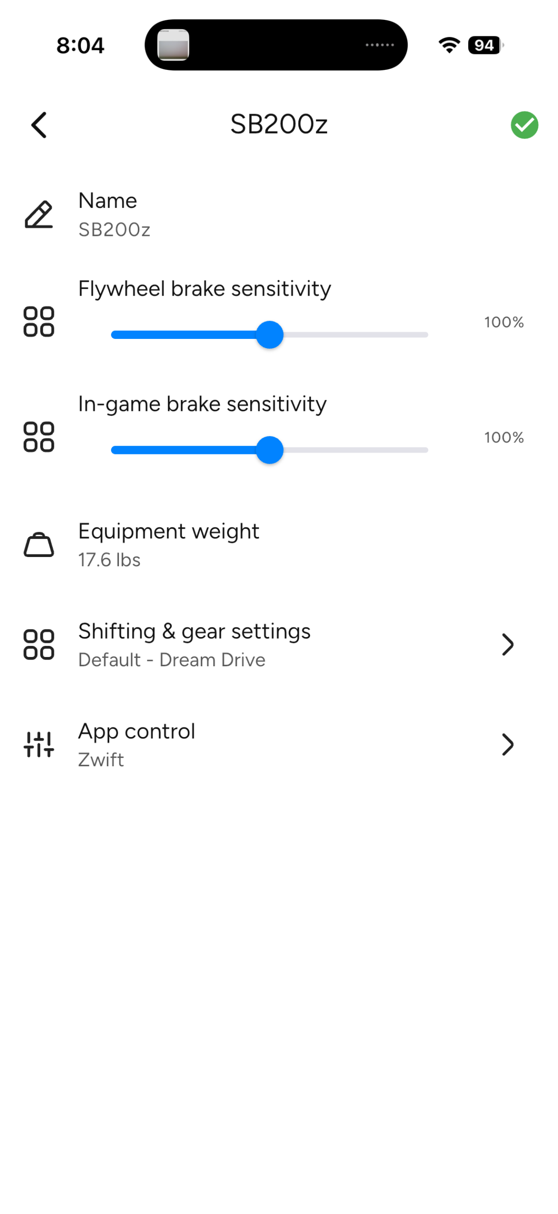 Stages SB200 button assignment for Zwift