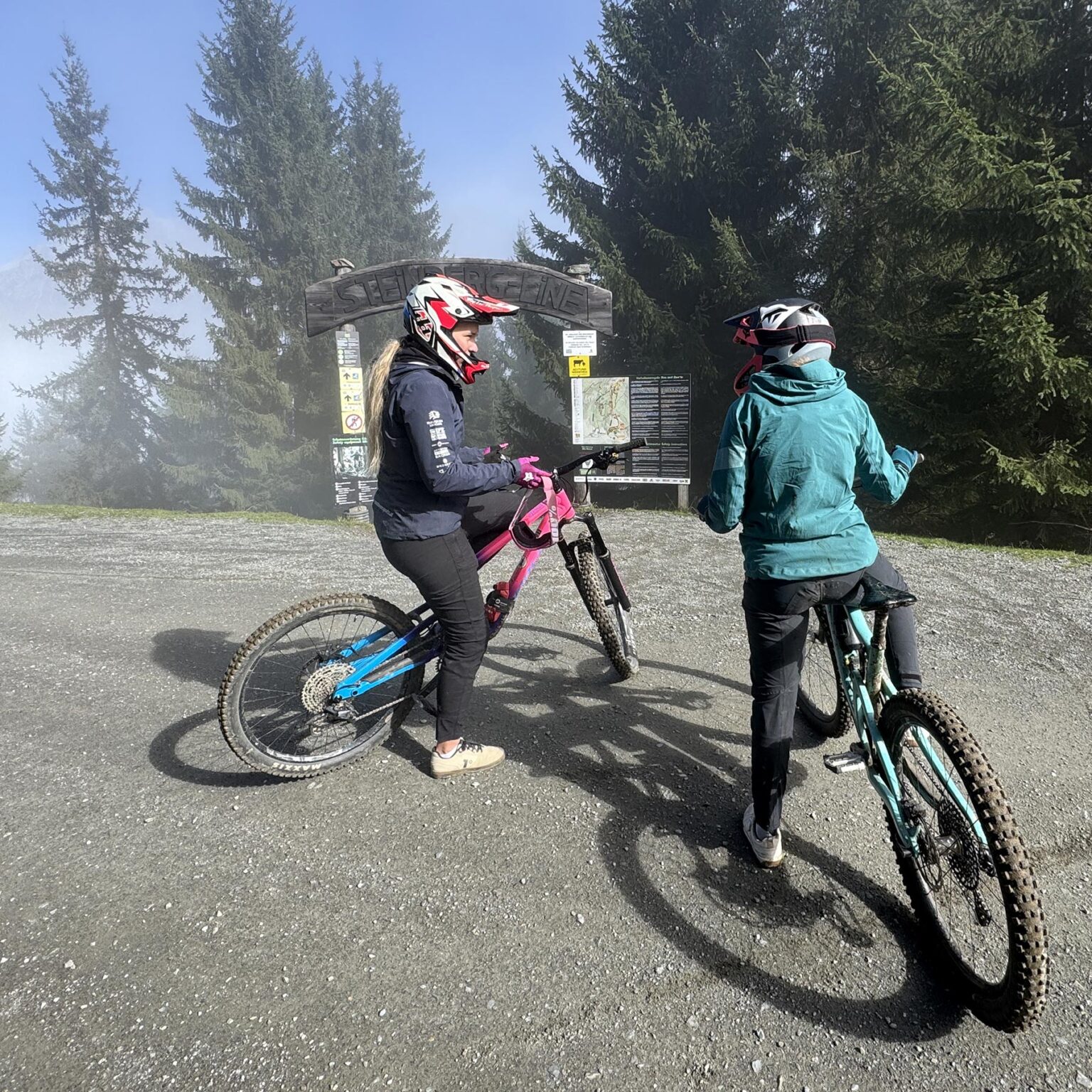 Leogang training with Elements Bike School: on the trail lesson