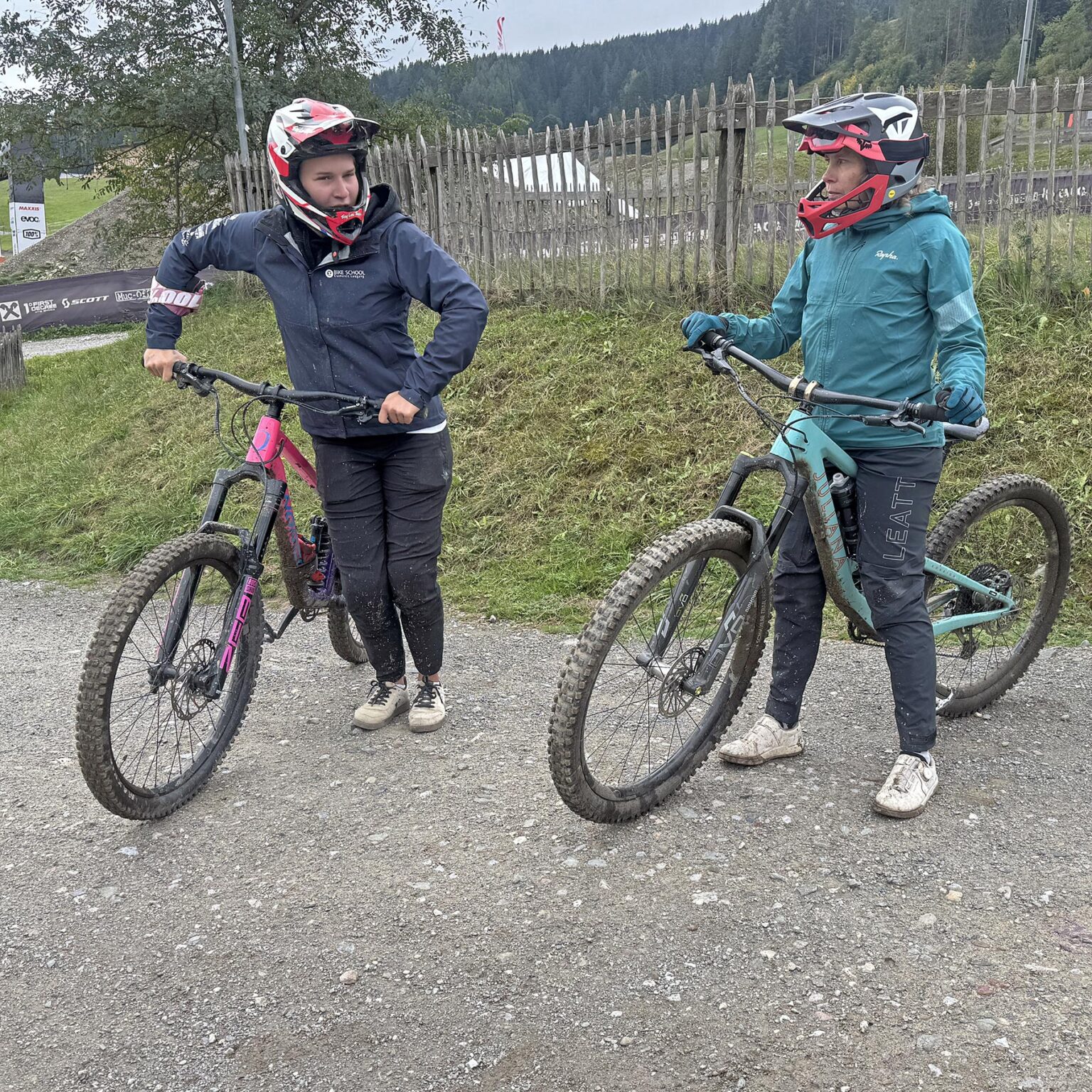 Leogang training with Elements Bike School: jump techniques