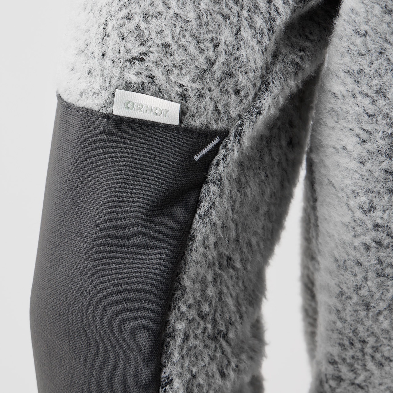 Ornot Alpha Wool Pullover mens label
