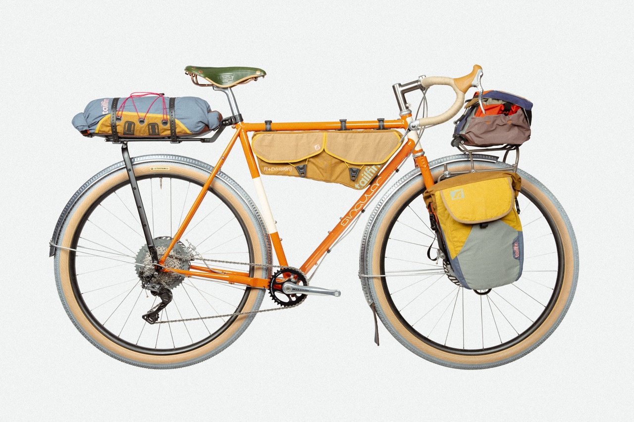 Tailfin Cooks Up “Slow Riding” Waxed Canvas Bikepacking Setup in its R&D Kitchen