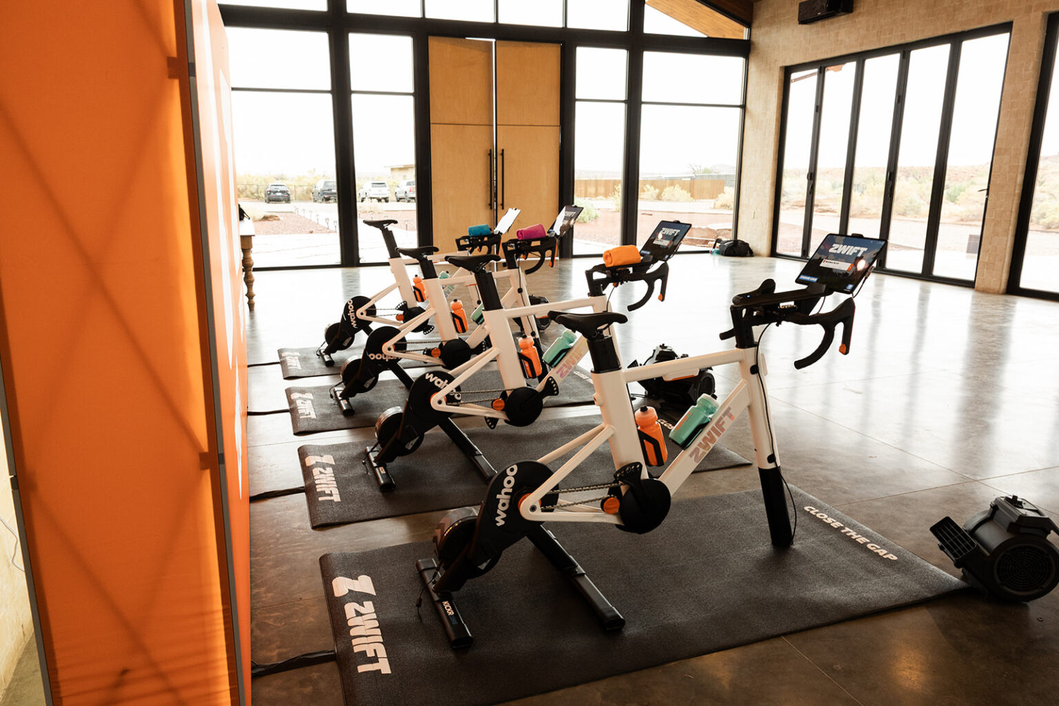 Zwift ride Moab bikes